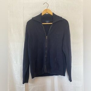 Chaps Cotton Sweater XL Nautical Navy